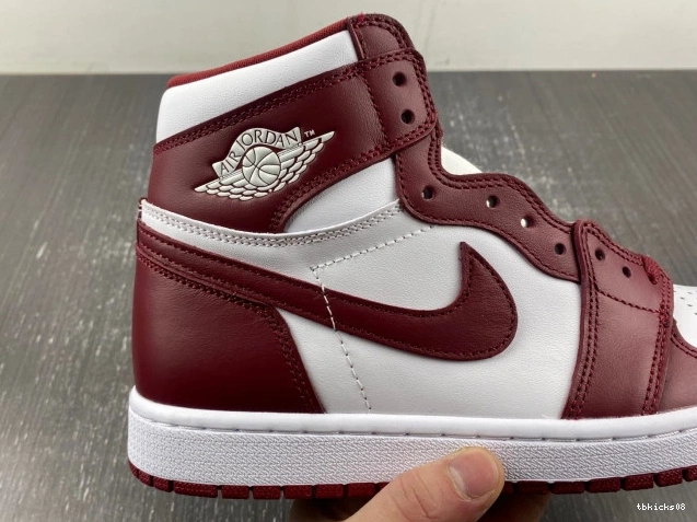 Rep TBkick High DZ5485-160 OG Air Jordan 1 Red Team 0822